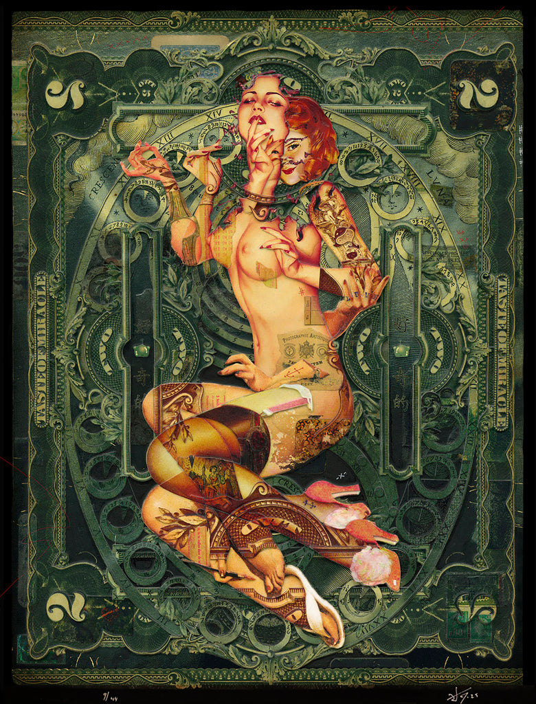 HANDIEDAN 'Two Moons' (2025) Gorgeous Giclée Print (#9) - Signari Gallery