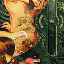 Load image into Gallery viewer, HANDIEDAN 'Two Moons' (2025) Gorgeous Giclée Print (#9) - Signari Gallery