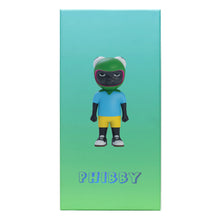 Load image into Gallery viewer, HEBRU BRANTLEY 'Phibby' (2022) Designer Vinyl Art Figure (green) - Signari Gallery