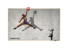 Load image into Gallery viewer, HUNKSY 'Kobe 8 Banksy' (2021) Archival Pigment Print - Signari Gallery