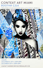 Load image into Gallery viewer, HUSH 'Faces I' (2019) Original (framed) Show Card - Signari Gallery