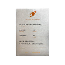 Load image into Gallery viewer, IMBUE 'Kids with Guns' (2025) Special 10th Anniversary Letterpress (#359) - Signari Gallery