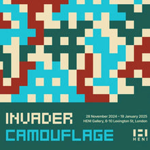 Load image into Gallery viewer, INVADER 'Camo Poster Set' (2024) Offset Lithograph Exhibit Posters 1-3 - Signari Gallery