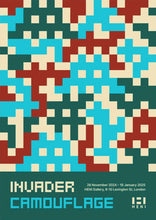Load image into Gallery viewer, INVADER 'Camo Poster Set' (2024) Offset Lithograph Exhibit Posters 1-3 - Signari Gallery