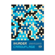 Load image into Gallery viewer, INVADER 'Camo Poster 1' (2024) Offset Lithograph Exhibit Poster - Signari Gallery