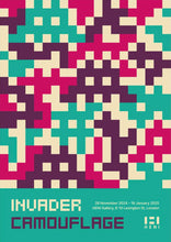 Load image into Gallery viewer, INVADER 'Camo Poster 3' (2024) Offset Lithograph Exhibit Poster - Signari Gallery