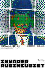 Load image into Gallery viewer, INVADER x MIMA Museum 'Invader Rubikcubist' 5-Poster Set - Signari Gallery
