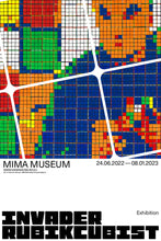 Load image into Gallery viewer, INVADER x MIMA Museum 'Invader Rubikcubist' 5-Poster Set - Signari Gallery