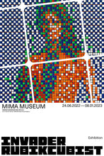 Load image into Gallery viewer, INVADER x MIMA Museum 'Invader Rubikcubist' 5-Poster Set - Signari Gallery