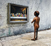 ISAAC CORDAL 'Last Supper' Framed Giclée + Screen Print - Signari Gallery