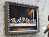 ISAAC CORDAL 'Last Supper' Framed Giclée + Screen Print - Signari Gallery