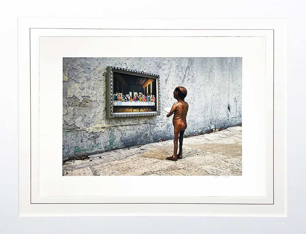 ISAAC CORDAL 'Last Supper' Framed Giclée + Screen Print - Signari Gallery