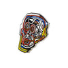 JEAN-MICHEL BASQUIAT 'Head' (2023) Enamel Lapel Pin - Signari Gallery