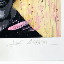 Load image into Gallery viewer, JEF AEROSOL 'Bonnet Rose' (2020) RARE Giclée Print - Signari Gallery