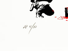 Load image into Gallery viewer, JEFF GILLETTE 'Art in Action: Banksy Rat' (2022) Archival Pigment Print (AP) - Signari Gallery