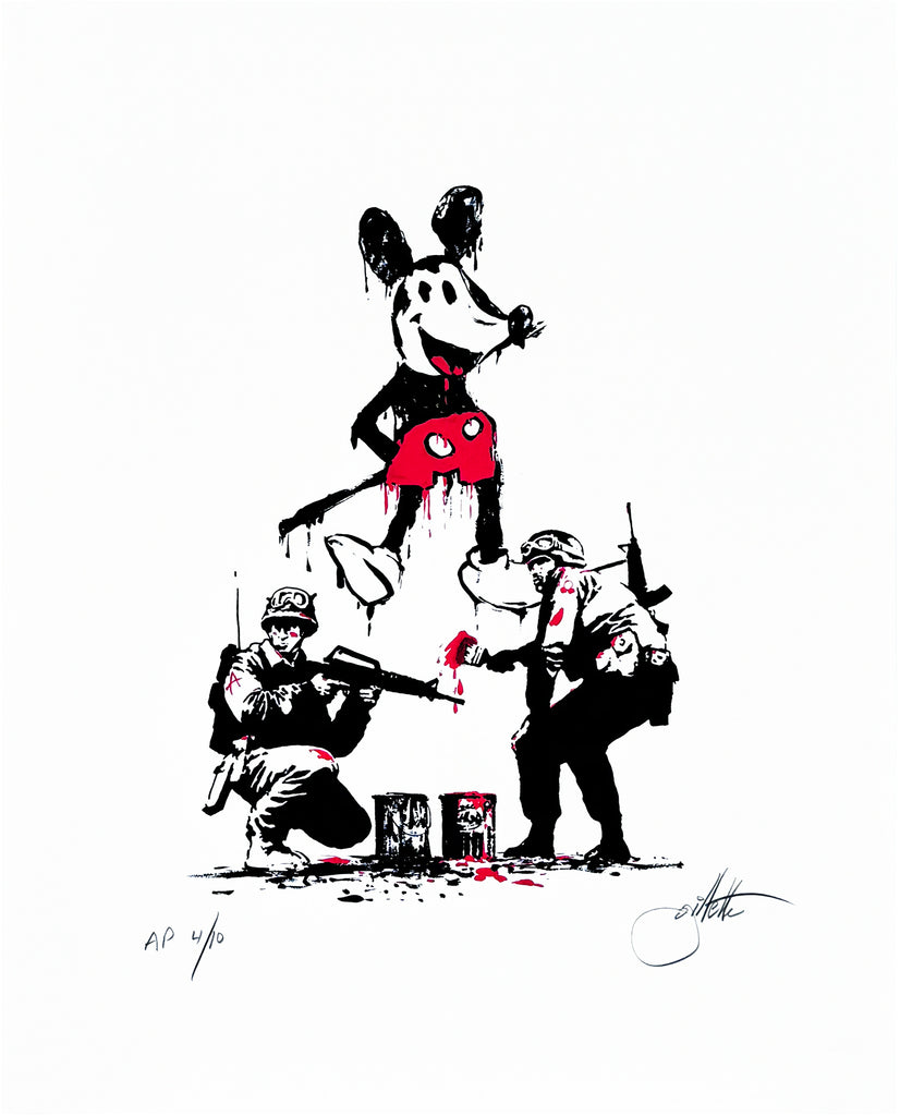JEFF GILLETTE 'Art in Action: Special Mickey' (2022) Archival Pigment Print (AP) - Signari Gallery