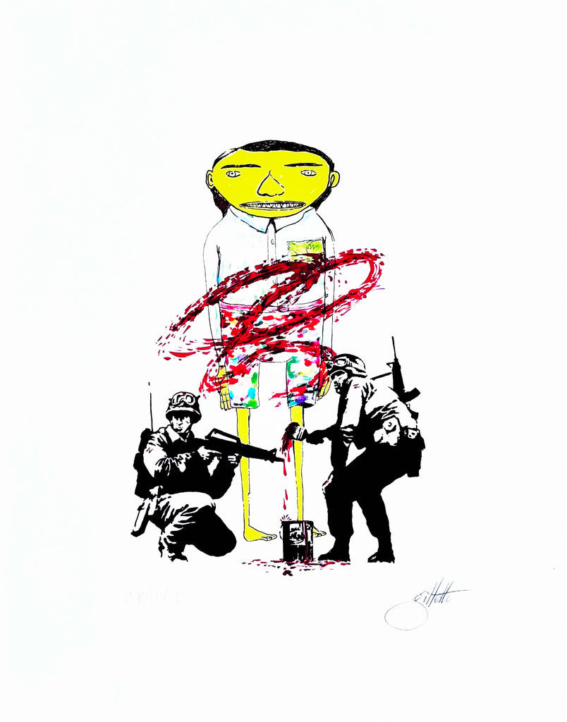 JEFF GILLETTE 'Art in Action: Os Gemeos' (2022) Archival Pigment Print (AP) - Signari Gallery