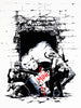 JEFF GILLETTE 'Art in Action: Stealing Banksy' (2022) Archival Pigment Print (AP) - Signari Gallery