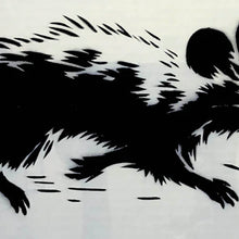 Load image into Gallery viewer, JEFF GILLETTE 'Minksy Walking' (2025) Hand-Drawn Framed Original on Cardboard - Signari Gallery