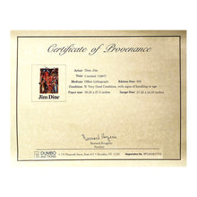 Load image into Gallery viewer, JIM DINE 'Untitled (August)' (2006-2007) Original Exhibit Lithograph Poster - Signari Gallery