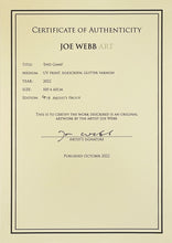 Load image into Gallery viewer, JOE WEBB 'End Game' (2022) UV Print w/Screen Print Glitter Varnish (AP) - Signari Gallery