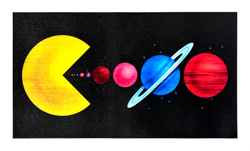 JOE WEBB 'End Game' (2022) UV Print w/Screen Print Glitter Varnish (AP) - Signari Gallery