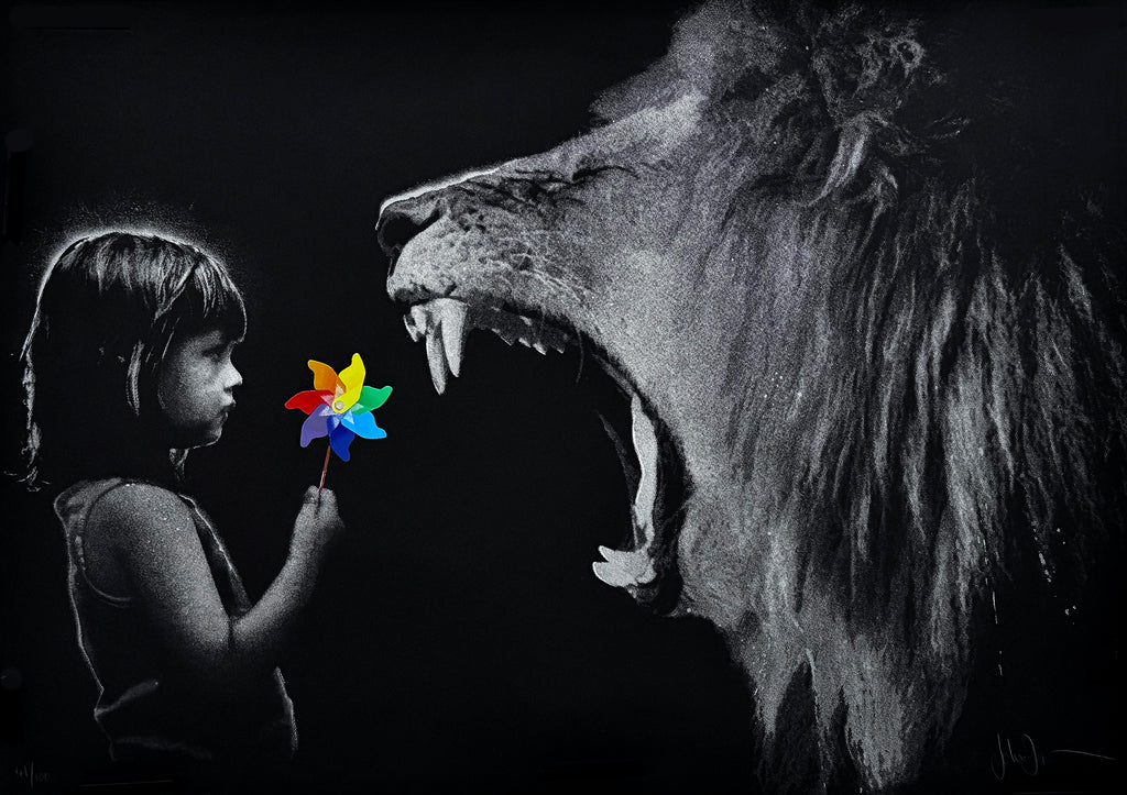 JOHN DOE 'Defiance' (2020) Rare 5-Color Screen Print - Signari Gallery