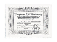 Load image into Gallery viewer, JOHN DOE 'Super Nova' (2023) 8-Color Screen Print (gold) - Signari Gallery