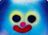 JON BURGERMAN 'Blue' (2021) Melamine Dinner Plate - Signari Gallery