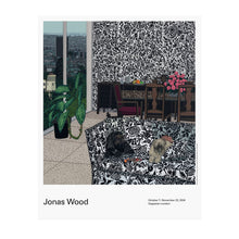 Load image into Gallery viewer, JONAS WOOD 'Robot and Bear' (2024) Offset Lithograph Exhibit Poster - Signari Gallery