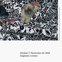 Load image into Gallery viewer, JONAS WOOD 'Robot and Bear' (2024) Offset Lithograph Exhibit Poster - Signari Gallery