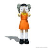 KAWS 'Squid Game: Young-Hee' (2025) Designer Vinyl Art Figure (coloured) - Signari Gallery