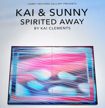 Load image into Gallery viewer, KAI + SUNNY 'Spirited Away' (2024) Original (framed) Show Card - Signari Gallery