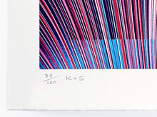 Load image into Gallery viewer, KAI + SUNNY 'Tipping Point' (2023) 5-Color Screen Print - Signari Gallery