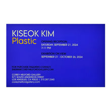 Load image into Gallery viewer, KISEOK KIM 'Plastic' (2024) Framed Original Show Card - Signari Gallery