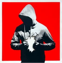 Load image into Gallery viewer, KUNSTRASEN 'Inner Void' (2024) 6-Layer Screen Print with Backing Sheet (red) - Signari Gallery