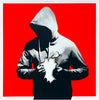 KUNSTRASEN 'Inner Void' (2024) 6-Layer Screen Print with Backing Sheet (red) - Signari Gallery