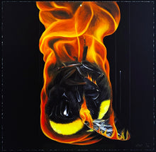 Load image into Gallery viewer, LOUISE McNAUGHT 'Burnt Out' (2019) Custom Framed Giclée Print - Signari Gallery