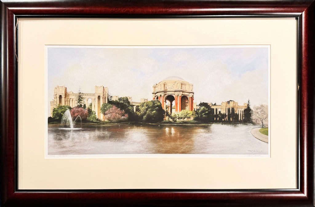 MARK JOACHIM 'The Palace' (2001) Rare Hand-Finished Custom Framed Lithograph - Signari Gallery