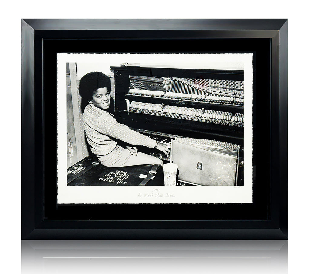 MICHAEL OCHS 'We Want Him Back, 1971' (1980) Custom Framed Screen Print - Signari Gallery