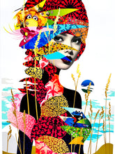 Load image into Gallery viewer, MISS BUGS 'Generated Rapunzel' (2024) 7-Color Silkscreen + Arch. Pigment Print - Signari Gallery