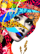 Load image into Gallery viewer, MISS BUGS 'Generated Rapunzel' (2024) 7-Color Silkscreen + Arch. Pigment Print - Signari Gallery