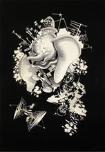 Load image into Gallery viewer, MISS BUGS 'When Dumbos Attack' (2020) Screen Print - Signari Gallery
