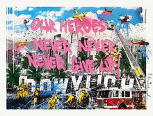 Load image into Gallery viewer, MR. BRAINWASH 'LA Heroes' (2025) Limited Tribute Print - Signari Gallery