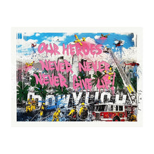 Load image into Gallery viewer, MR. BRAINWASH 'LA Heroes' (2025) Limited Tribute Print - Signari Gallery