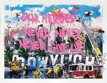 Load image into Gallery viewer, MR. BRAINWASH 'LA Heroes' (2025) RARE Hand-Signed Tribute Print - Signari Gallery