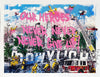 MR. BRAINWASH 'LA Heroes' (2025) RARE Hand-Signed Tribute Print - Signari Gallery