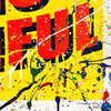 MR. BRAINWASH 'Never, Never, Never Give Up' (2025) Hand-Signed Offset Poster - Signari Gallery