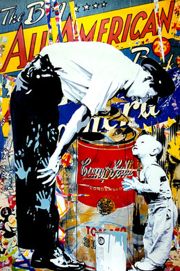 MR. BRAINWASH 'Not Guilty (All American)' (2011) Offset Lithograph