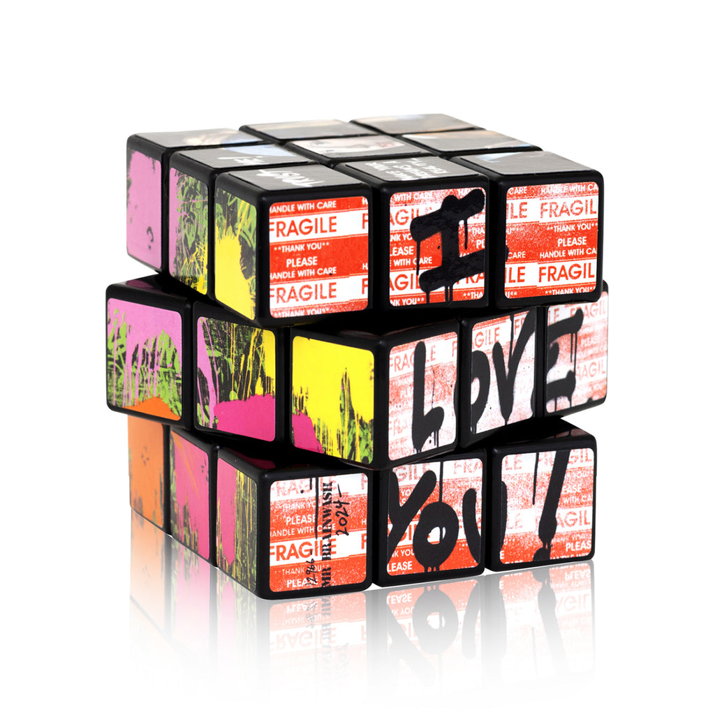 MR. BRAINWASH 'MBW x Rubik's (Style 2)' (2024) Designer Art Toy - Signari Gallery